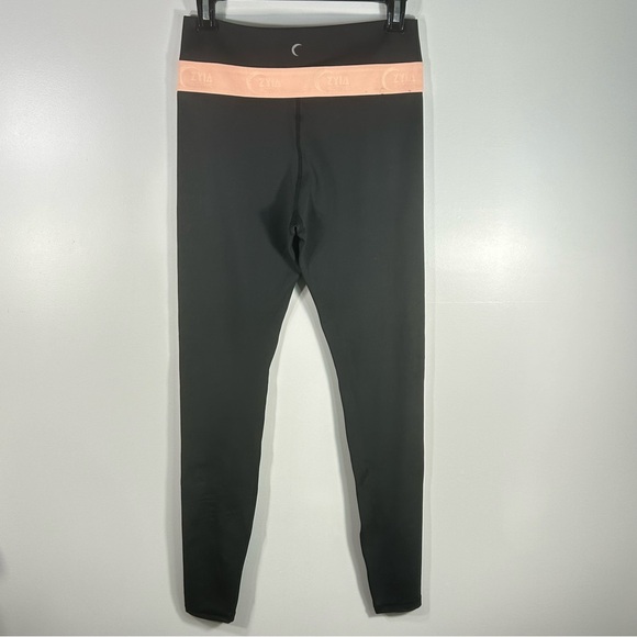 Zyia Active 29” Inseam Coral Pink/ Black Legging; Women’s Sz 6-8 (approx Medium) - Picture 9 of 12